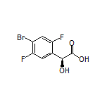 (S)-2-(4-Bromo-2,5-difluorophenyl)-2-hydroxyacetic Acid
