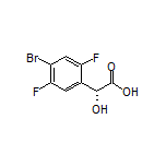 (R)-2-(4-Bromo-2,5-difluorophenyl)-2-hydroxyacetic Acid