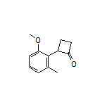 2-(2-Methoxy-6-methylphenyl)cyclobutanone