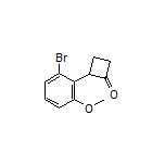 2-(2-Bromo-6-methoxyphenyl)cyclobutanone