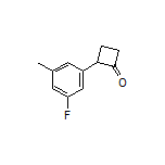 2-(3-Fluoro-5-methylphenyl)cyclobutanone