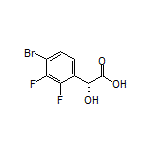 (R)-2-(4-Bromo-2,3-difluorophenyl)-2-hydroxyacetic Acid