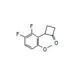 2-(2,3-Difluoro-6-methoxyphenyl)cyclobutanone