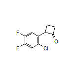 2-(2-Chloro-4,5-difluorophenyl)cyclobutanone