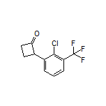 2-[2-Chloro-3-(trifluoromethyl)phenyl]cyclobutanone