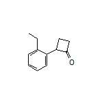 2-(2-Ethylphenyl)cyclobutanone