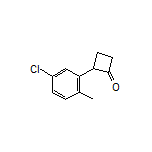2-(5-Chloro-2-methylphenyl)cyclobutanone