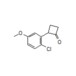 2-(2-Chloro-5-methoxyphenyl)cyclobutanone