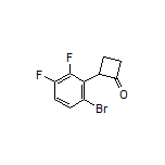 2-(6-Bromo-2,3-difluorophenyl)cyclobutanone