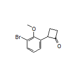 2-(3-Bromo-2-methoxyphenyl)cyclobutanone