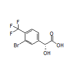 (R)-2-[3-Bromo-4-(trifluoromethyl)phenyl]-2-hydroxyacetic Acid