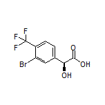 (S)-2-[3-Bromo-4-(trifluoromethyl)phenyl]-2-hydroxyacetic Acid