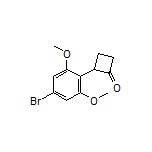 2-(4-Bromo-2,6-dimethoxyphenyl)cyclobutanone
