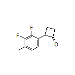 2-(2,3-Difluoro-4-methylphenyl)cyclobutanone