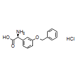 (S)-2-Amino-2-[3-(benzyloxy)phenyl]acetic Acid Hydrochloride