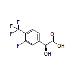 (S)-2-[3-Fluoro-4-(trifluoromethyl)phenyl]-2-hydroxyacetic Acid