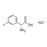 (R)-2-Amino-2-(3-iodophenyl)acetic Acid Hydrochloride