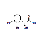 (S)-2-(2-Bromo-3-chlorophenyl)-2-hydroxyacetic Acid