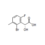 (R)-2-(2-Bromo-6-fluoro-3-methylphenyl)-2-hydroxyacetic Acid