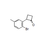 2-(2-Bromo-5-methylphenyl)cyclobutanone