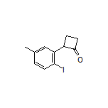 2-(2-Iodo-5-methylphenyl)cyclobutanone