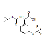 (R)-2-(Boc-amino)-2-[3-(trifluoromethoxy)phenyl]acetic Acid