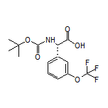 (S)-2-(Boc-amino)-2-[3-(trifluoromethoxy)phenyl]acetic Acid