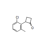 2-(2-Chloro-6-methylphenyl)cyclobutanone