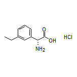 (R)-2-Amino-2-(3-ethylphenyl)acetic Acid Hydrochloride