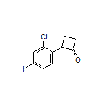 2-(2-Chloro-4-iodophenyl)cyclobutanone