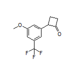 2-[3-Methoxy-5-(trifluoromethyl)phenyl]cyclobutanone