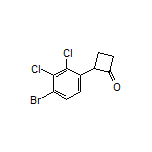 2-(4-Bromo-2,3-dichlorophenyl)cyclobutanone