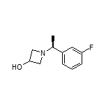(S)-1-[1-(3-Fluorophenyl)ethyl]azetidin-3-ol