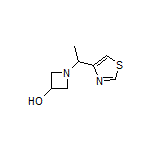 1-[1-(4-Thiazolyl)ethyl]azetidin-3-ol