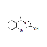 (S)-1-[1-(2-Bromophenyl)ethyl]azetidin-3-ol