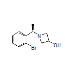 (R)-1-[1-(2-Bromophenyl)ethyl]azetidin-3-ol