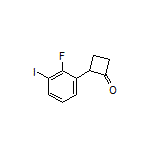 2-(2-Fluoro-3-iodophenyl)cyclobutanone
