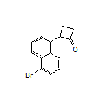 2-(5-Bromonaphthalen-1-yl)cyclobutanone