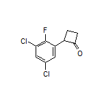 2-(3,5-Dichloro-2-fluorophenyl)cyclobutanone