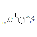 (S)-1-[1-[3-(Trifluoromethoxy)phenyl]ethyl]azetidin-3-ol