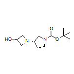 (S)-1-(1-Boc-3-pyrrolidinyl)azetidin-3-ol