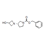 (S)-1-(1-Cbz-3-pyrrolidinyl)azetidin-3-ol