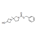 1-(1-Cbz-3-methyl-3-pyrrolidinyl)azetidin-3-ol