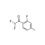 2,2-Difluoro-1-(2-fluoro-4-methylphenyl)ethanone