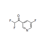 2,2-Difluoro-1-(5-fluoropyridin-3-yl)ethanone