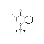 2,2-Difluoro-1-[2-(trifluoromethoxy)phenyl]ethanone