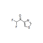 2,2-Difluoro-1-(thiazol-4-yl)ethanone