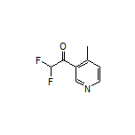 2,2-Difluoro-1-(4-methylpyridin-3-yl)ethanone