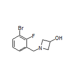 1-(3-Bromo-2-fluorobenzyl)azetidin-3-ol