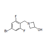 1-(4-Bromo-2,6-difluorobenzyl)azetidin-3-ol